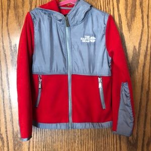 Hooded fleece jacket sz 4